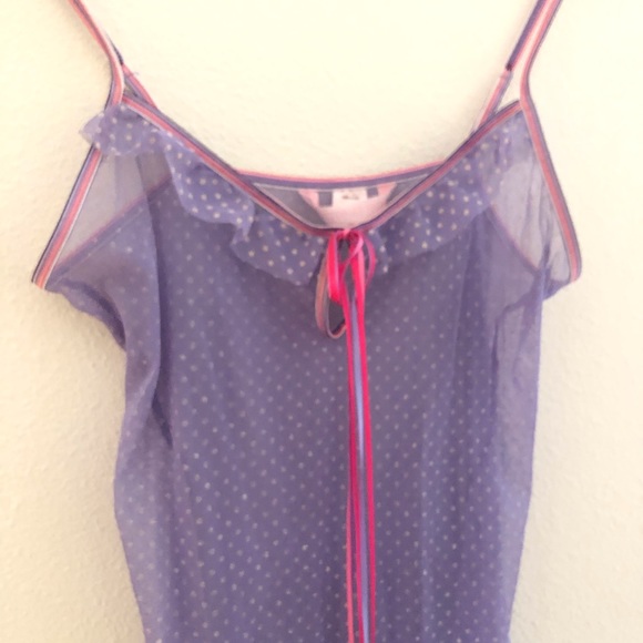 Victoria’s Secret Sheer Cotton Candy Teddy Medium - Picture 2 of 6